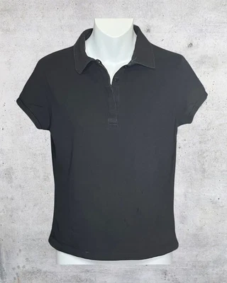 Black Esprit Polo Ladies Size Medium Vintage Y2K - Image 1 of 4