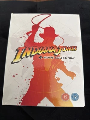 INDIANA JONES – 4K UHD 4-Movie Limited Edition Steelbook Box Set - Image 1 of 4