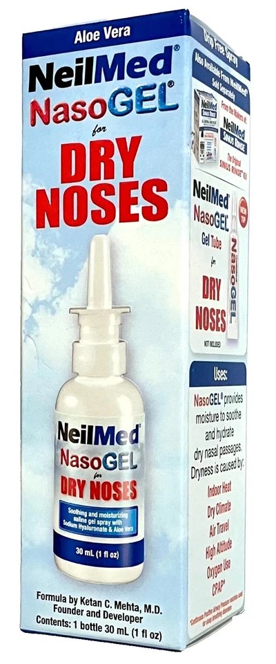 Spray nariz seca NeilMed NasoGel - 1 oz Foto 1 de 3
