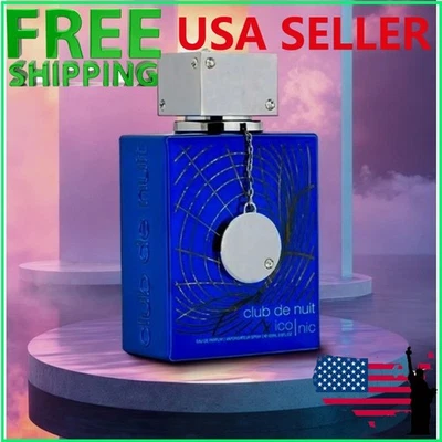 Amf Club De Nuit Iconic 100ml Eau De Parfum Spray for Men | Travel Size - Image 1 of 4