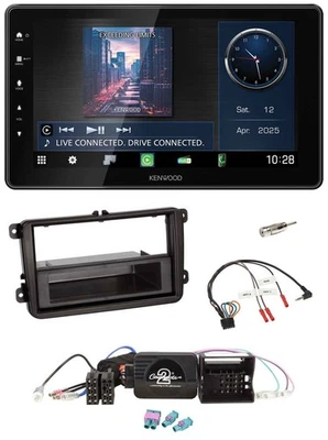 Kenwood Lenkrad Bluetooth USB DAB Autoradio für VW Amarok Beetle EOS Caddy Golf - Bild 1 von 4