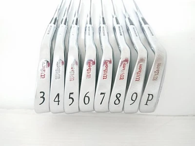 ◼️8pcs◼️ Willson STAFF PROGRESSIVE Iron Set 8clubs 3-9,P Shaft Firestick 3.5 - Image 1 of 4