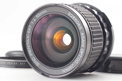 [Exc+5] Lente MF gran angular SMC Pentax 6x7 55 mm f/4 para 6x7 67 67II de... - Imagen 1 de 4