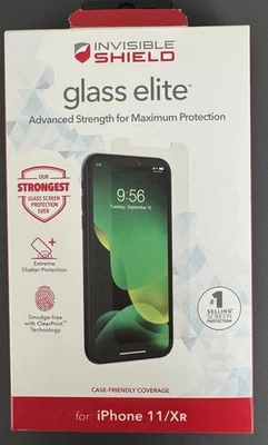 NEW ZAGG Invisible Shield Glass Elite Screen Protector For Apple iPhone 11/XR - Image 1 of 3