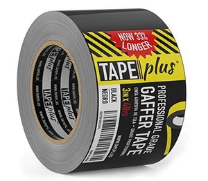 Electrical Tape Gaffer Tape - 3 inch x 40 yard Black - Two (2)-Pack - Picture 1 of 2