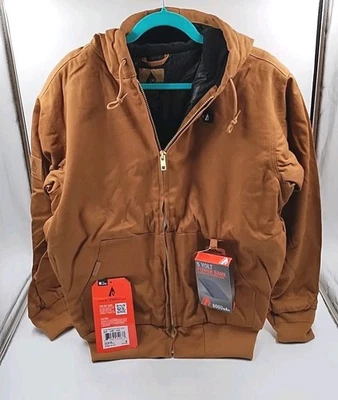 ActionHeat Men's 5V Battery Heated Work Jacket - Khaki - Size Large (M3-C8) - Image 1 of 4