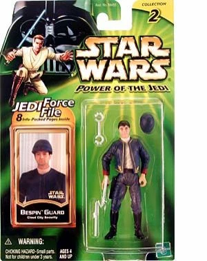 Hasbro Star Wars Power Of The Jedi Cloud City Bespin Guard Action Figure