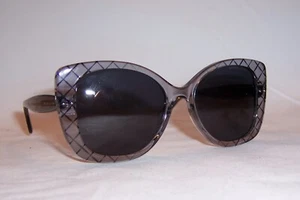 NUEVAS GAFAS DE SOL BOTTEGA VENETA BV 0198S 001 GRIS/GRIS AUTÉNTICAS 0198 - Imagen 1 de 10