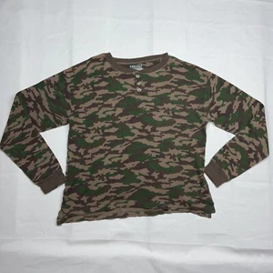 Embassy Clothing Co 3 Button Henley Style Long Sleeve Thermal BDU Camo Shirt - Picture 1 of 6