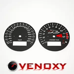 Suzuki TL 1000R MPH Aftermarket Instrument Cluster Black Gauge Faces - Bild 1 von 1