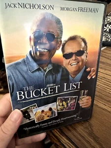 The Bucket List - DVD - (2008) - jack Nicholson--Morgan Freeman ✔ - Picture 1 of 4