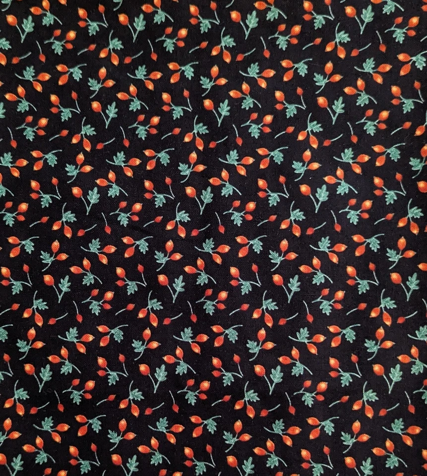 Joyas de otoño tela de algodón gallo rojo Anna Fishkin y Monica Zhu 1 yarda Foto 1 de 2