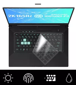 Cubierta protectora de teclado de silicona para computadora portátil ASUS ROG Flow Z13 GZ301 PC - Imagen 1 de 4