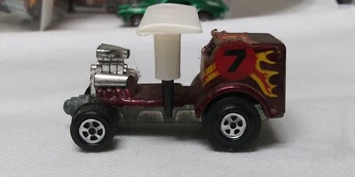 🚩 JOHNNY LIGHTNING TOPPER RARE RUBY RED BIG RIG TRUCK  SWEET - Image 1 of 4