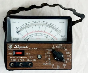 Skywood PL-416 Vintage (60er Jahre?) Multimeter UNGETESTET - Bild 1 von 5