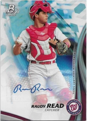 2017 Bowman Platinum RAUDY READ Auto Rookie - Image 1 of 2