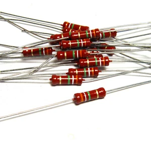 40x Widerstand f. Radio-/HiFi Restaurierung, 3.9 Mega-Ohm, LCA 0617, 0.7W - Picture 1 of 1