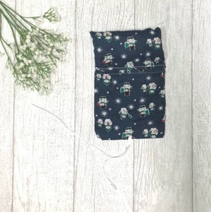 Saco de dormir enrollable muñeco de nieve juguete hecho a mano 9,5"" x 6,5"" LOL OMG muñeca niña regalos - Imagen 1 de 3