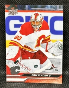 Dan Vladar 2023-24 Upper Deck Series 1 #29 Calgary Flames