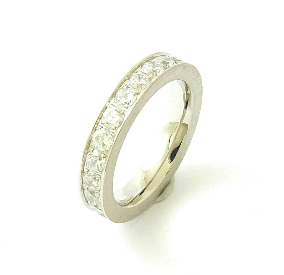 Ernstes Design Ring R291WH.57, Edelstahl mit Zirkonia - Bild 1 von 1
