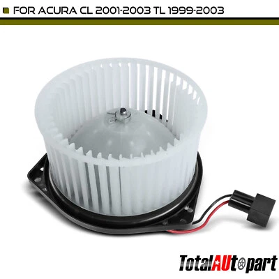 A/C Heater Blower Motor Fan Assembly for Acura CL 2001-2003 TL 99-03 3.2L Front - Image 1 of 4