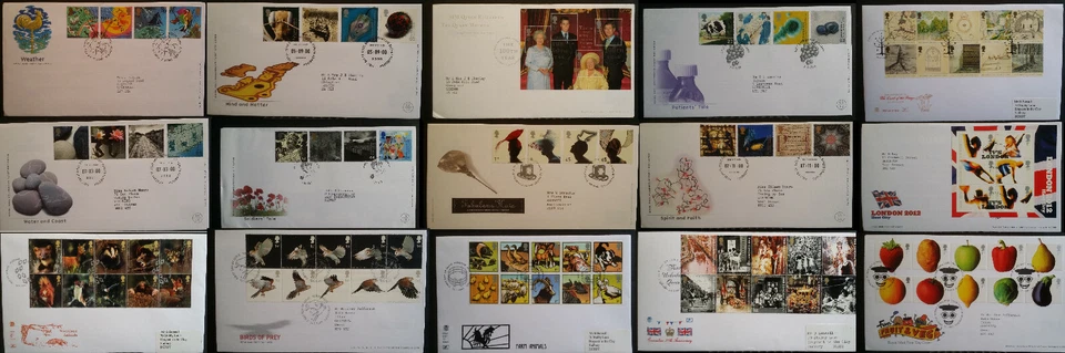 1999 - 2008 GB FDC First Day Covers Commemorative Edinburgh Bureau SHS fm 0.99p - Image 1 of 1