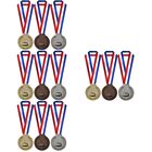 12 Pcs Alloy Travel Competitions Medals Football Rugby Awards