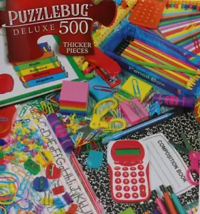 500 Pieces Jigsaw Puzzle Back To School Puzzlebug 20X12 - Picture 1 of 3