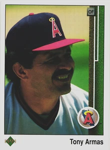 1991 - Upper Deck -- Tony Armas - Card #212 - Los Angeles Angels - Baseball Card - Picture 1 of 2