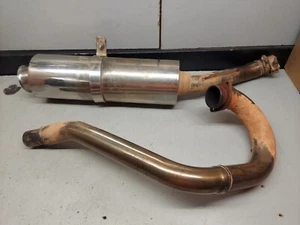 Suzuki ltz400 Full Aftermarket exhaust muffler header z400 kfx400 dvx400 ltz 400 - Picture 1 of 15