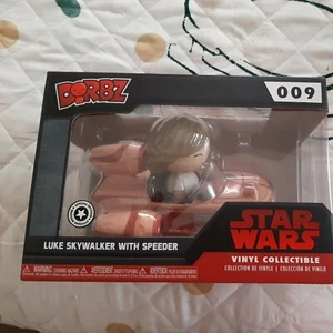 Funko Dorbz Luke Skywalker with Speeder Number 009 Special Edition NEW in Box - Picture 1 of 4