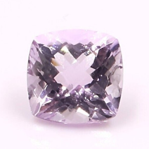 Pink Amethyst Checker Cutting Loose Gemstone Jewelry Making 9.00 Ct 13X13MM