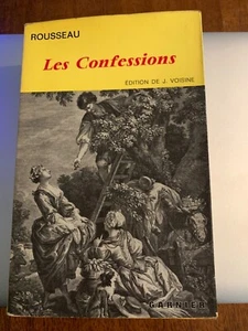 ROUSSEAU LES CONFESSIONS FRENCH EDITION - Picture 1 of 3