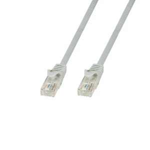 ►CABLE PATCH CAT5 / CABLE DE RED Gris 15m Ethernet LAN DSL RJ45 - Foto 1 di 1