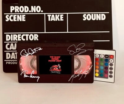 恐怖VHS灯,洛基恐怖图片节目VHS录像带,万圣节,恐怖灯 — 第 1/4 张图片