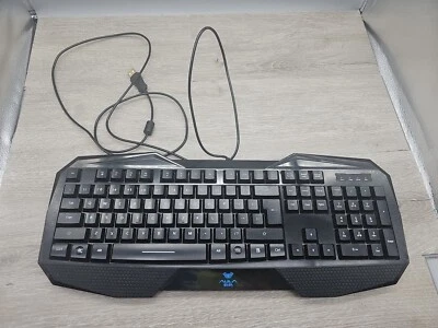 AULA Be-Fire Wired Gaming Keyboard With LED Blue Backlight Tested - Image 1 of 4