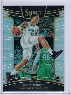 MILES BRIDGES 2018-19 Select concourse silver rookie #17 - Image 1 of 2