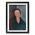 Mademoiselle Marthe By Amedeo Modigliani Wall Art Print Framed Picture Poster