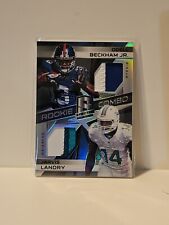 🔥🔥3/5 2014 Spectra Rookie Combo Odell Beckham Jr/ Jarvis Landry Dual Patch🔥🔥