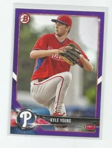 2018 Bowman KYLE YOUNG Purple 005/250 - Picture 1 of 1