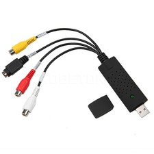 EasyCAP USB Video Capture Card Adapter TV DVD VHS Captura Card Audio AV Easy CAP