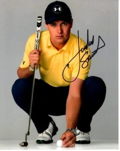 Foto de golf firmada de JORDAN SPIETH 8x10 PGA con holograma certificado de autenticidad - Imagen 1 de 2