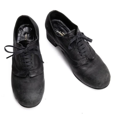 Zapatos de tacón de cuero con diseño de arañazos COMME des GARCONS talla EE. UU. aproximadamente 6 (K-145341) Foto 1 de 4