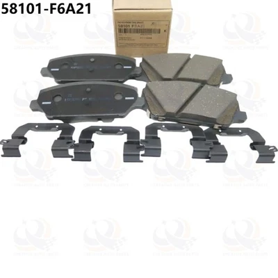 NUEVO 58101F6A21 Kit Pastillas Freno Disco DELANTERAS para Hyundai Kia CADENZA 3.3L Foto 1 de 4