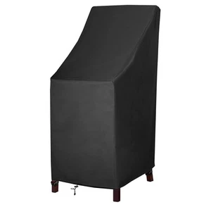Stackable Patio Chair Covers, High Back Outdoor Chair Covers, 600D Heavy Duty... - Picture 1 of 8