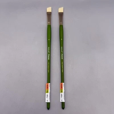 Pincel angular Artist's Loft Firenze #8 nivel 3 pintura al óleo acrílica - Lote de 2 Foto 1 de 4