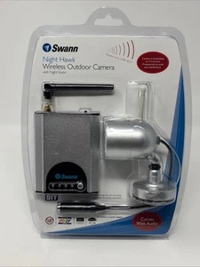 Swann Night Hawk Wireless Outdoor Camera & Receiver with Night Vision - NEW - Imagen 1 de 8