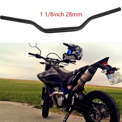 Guidão 1 1/8" 28mm barra de gordura EUA para Yamaha YZ125 YZ250 YZF250F YZF450F WR125 - Imagem 1 de 4