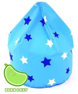 Large Blue Stars Bean Bag With Beans By Bean Lazy - Picture 1 of 1