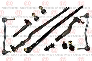 4WD Ford Excursion F250 F350 Super Duty Ball joint Tie Rods Drag link Kit SET - Picture 1 of 9